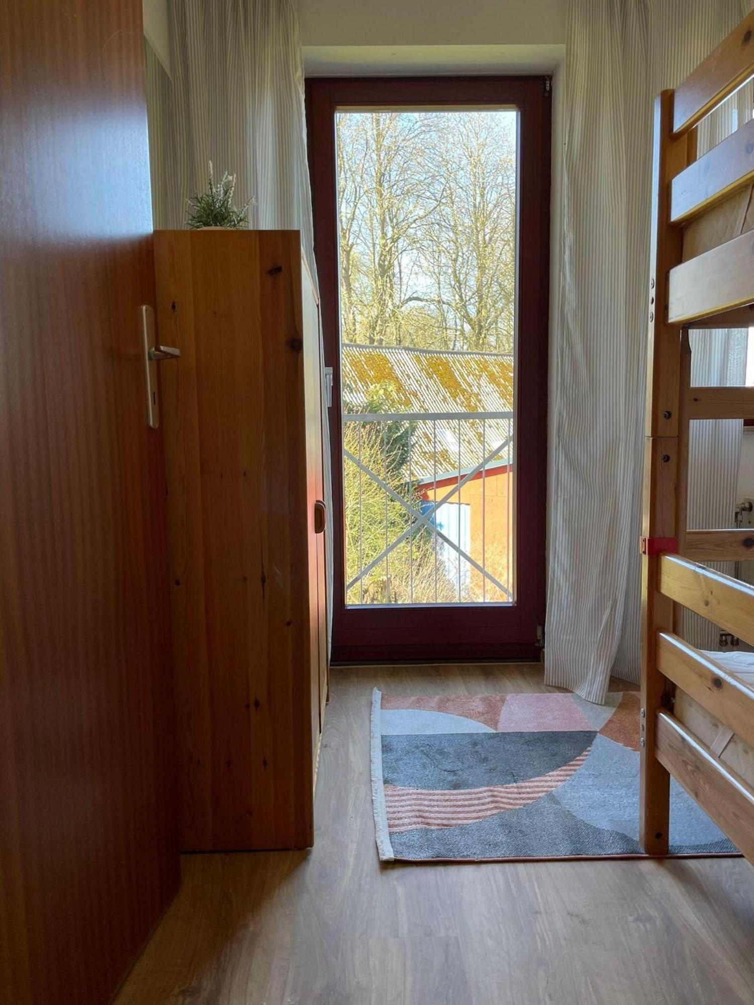 Ferienwohnung-Nils-Holgerson-Mit-Balkon-Zwischen-Strand-Wald-Wiese-Im-Suedosten-Der-Insel-Ruegen Gustow (Vorpommern-Rugen) Exterior foto